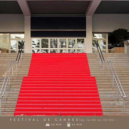 カーニュ・シュル・メールLe Millesime ~ Vue ~ Balcon ~ Parkingアパートメント エクステリア 写真